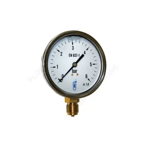 Solde Manomètre radial à bain de glycérine pression 0 - 6 bar M 1/4" - DISTRILABO