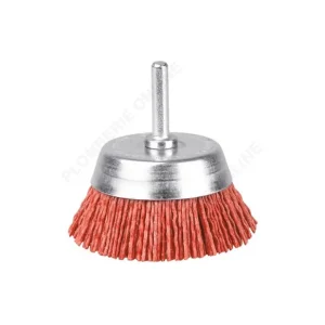 Paiement Sécurisé Brosse conique Ø 50 mm en nylon rouge - SCID