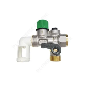 Soldes Groupe de sécurité 3/4" (20x27) siège TÉFLON coudé orientable - ORKLI