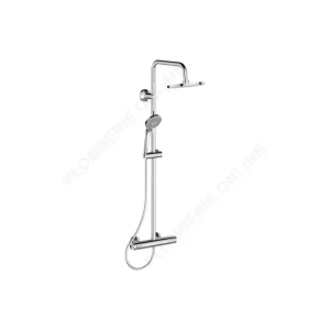 Colonne de douche thermostatique Ø 200 mm Olyos - PORCHER Retour Gratuit