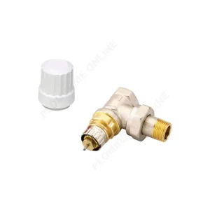 Robinet femelle 3/8" thermostatique équerre RA-IN - DANFOSS réf. 013G6581 Populaire