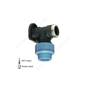 Affaire À Saisir Applique murale 3/4" - PE Ø 25 mm avec bague de renfort - UNIDELTA