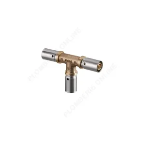 Té égal Ø 26x3 mm multicouche à sertir - OVENTROP Bon Marché