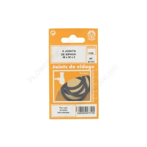 4 joints de siphon 38 x 30 x 2 mm - CORIOLIS Prix Réduit