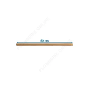 Meilleure Vente Rallonge filetée 3/4" (20x27) L 50 cm mâle laiton à visser - GRK