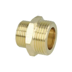 Achetez Aujourd'hui Mamelon laiton à portée large DN20 (1") - DN16 (3/4") - spécial inox annelé solaire