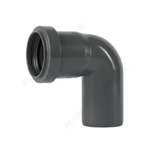 Prix Choc Coude PVC 87,5° MF Ø 32 mm avec joint à lèvre intégré - HT SAFE