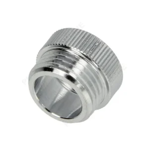 Adaptateur Femelle M22x100 - Mâle 1/2" en laiton chromé réf. 804007 - ASW Prix Choc