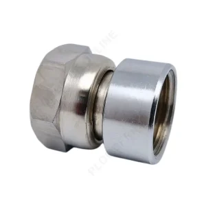 Must-Have Raccord fou F 1/2" - F 1/2" à écrou tournant en laiton chromé - WATTS