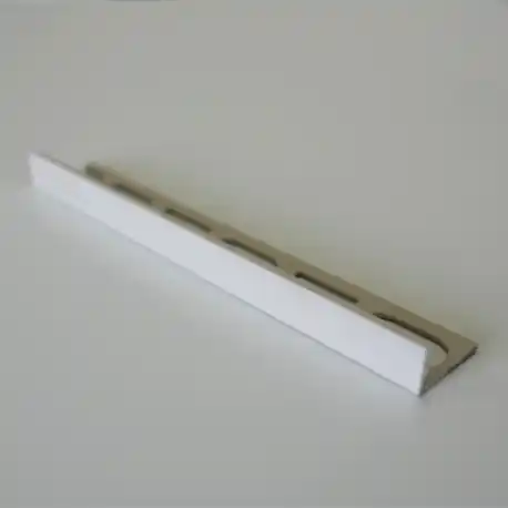 1x1 cm L-Profiel Betonwit Vente Flash