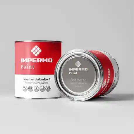 1x1 cm Impermo Paint - Soft Mocha Promotion Saisonnière