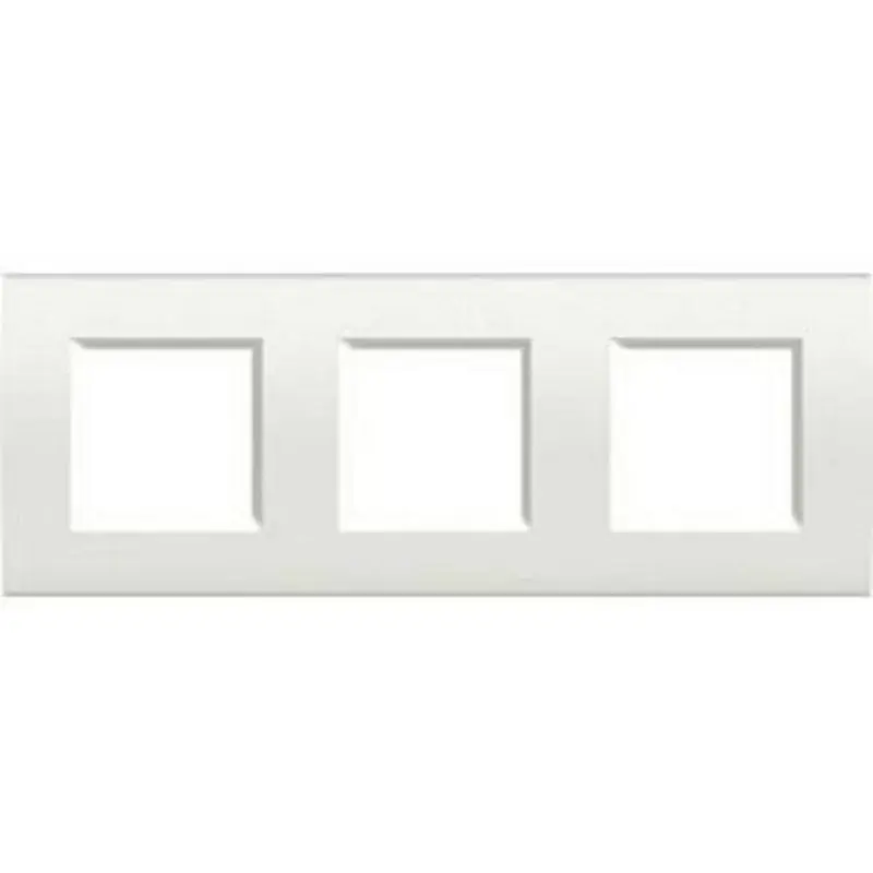 Expédié Aujourd'hui Bticino Cofrel LNA4802M3BI - Plaque BLANCHE - 2 + 2 + 2 Modules