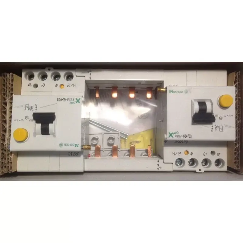 Solde Moeller PBSM-634/03-F - 266979 - Lot de 2 Blocs Differentiels 63A - 300mA - 4poles