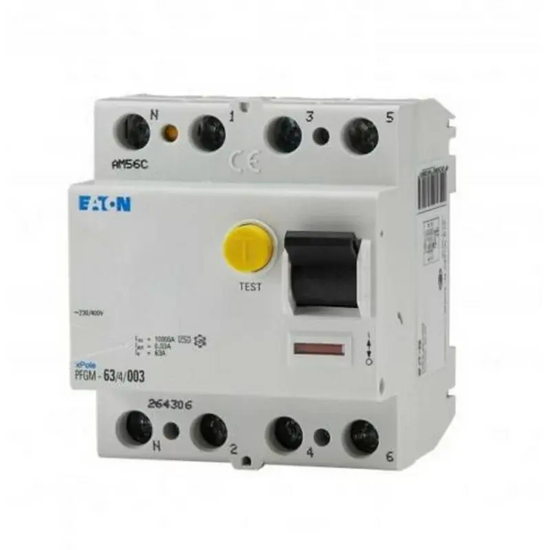 Moeller - PFGM-63/4/003 - 264306 Interrupteur Differentiel 63A - 30mA - 4poles Offre Du Jour