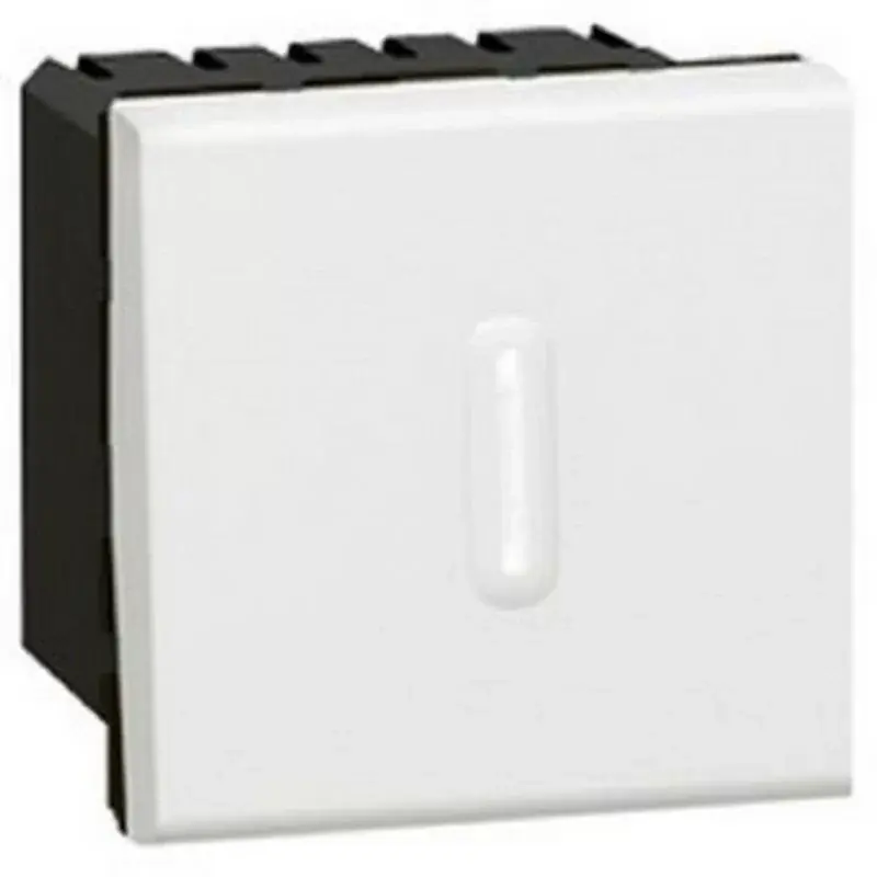 Legrand 78420 - Inter temporisé Prog Mosaic - 2 mod - blanc Meilleur Prix