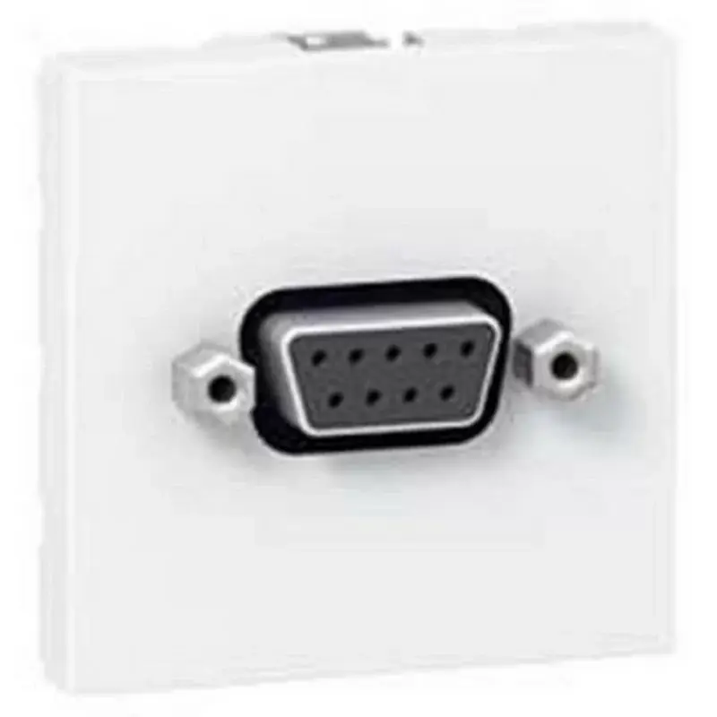 Legrand 78766 - Prise SUB D15 Prog Mosaic - pour ligne type X21 à souder - 2 mod Commande En Gros