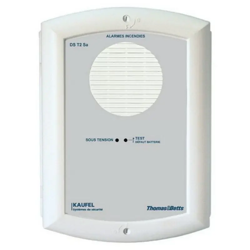 Solde Kaufel 532104 - Alarme incendie type 2 Sa Message Parlé DS T2 SA MP