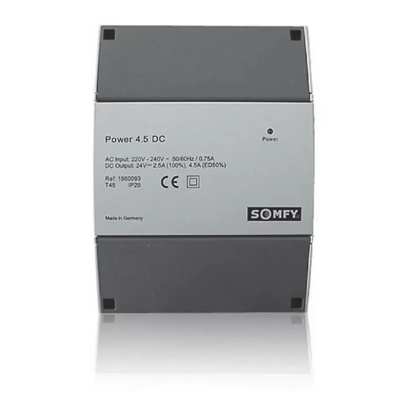 Somfy 1860093 Animeo - Alimentation 4,5A Bon Plan
