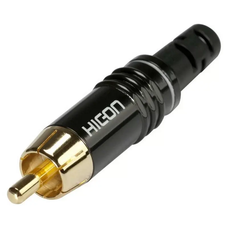 Hicon HI-CM06 - Fiche RCA haute qualité bleue Acheter Direct