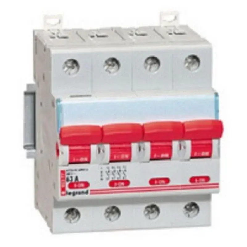 Super Prix Legrand 02377 - Inter-sectionneur DX-IS - déclench. distance - 4P/400V/63A
