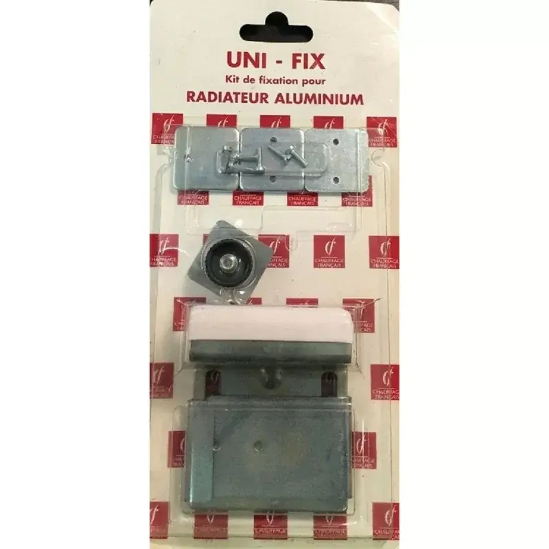 Chauffage Français UNI-FIX Kit de fixation invisible pour radiateur aluminium Offre Exclusive