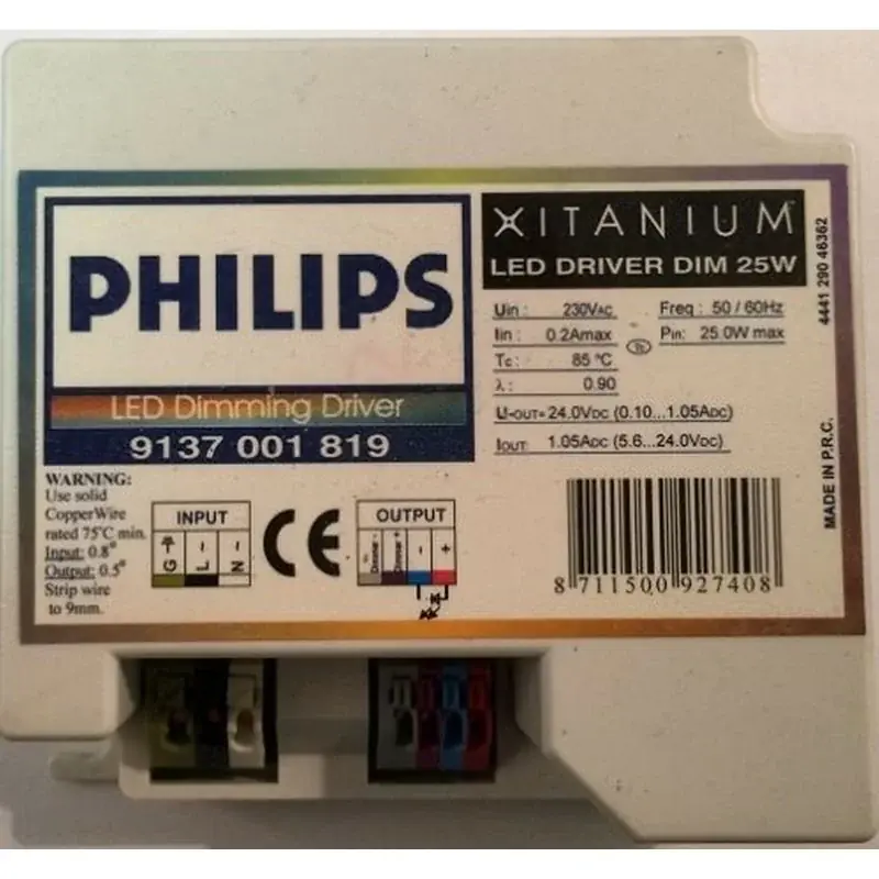 Philips 9137001819 - LED Dimming driver 25W Philips xitanium Meilleure Vente