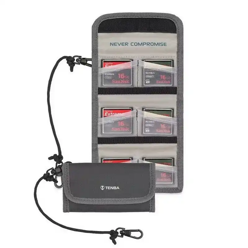 Tenba Tools 636-212 - Pochette rangement 6 cartes SD Top Vente
