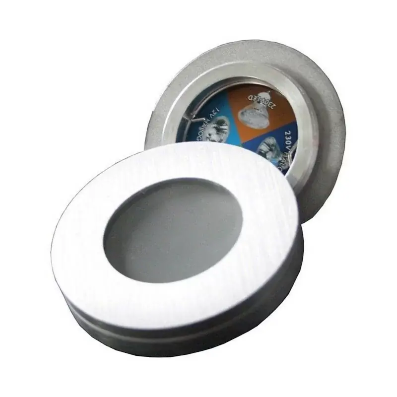 Authentique Elro DL83A -Support de Spot encastrable, format rond, Couleur Aluminium IN & OUT