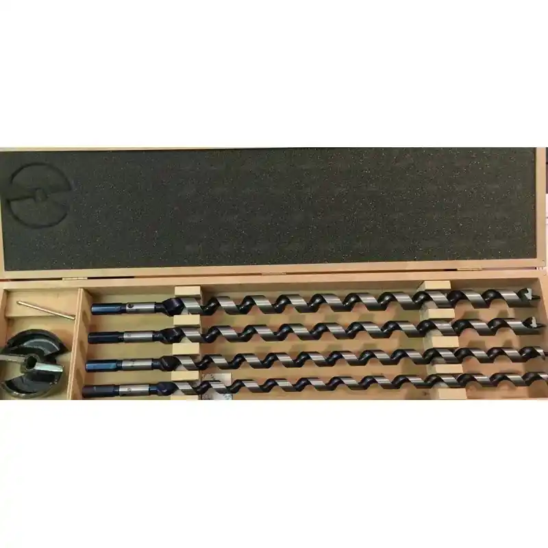 Marque Fisch Elite 00840004-1K4601 - Coffret de 4 mèches 0084 460mm D,14,16,18,20 + FRA