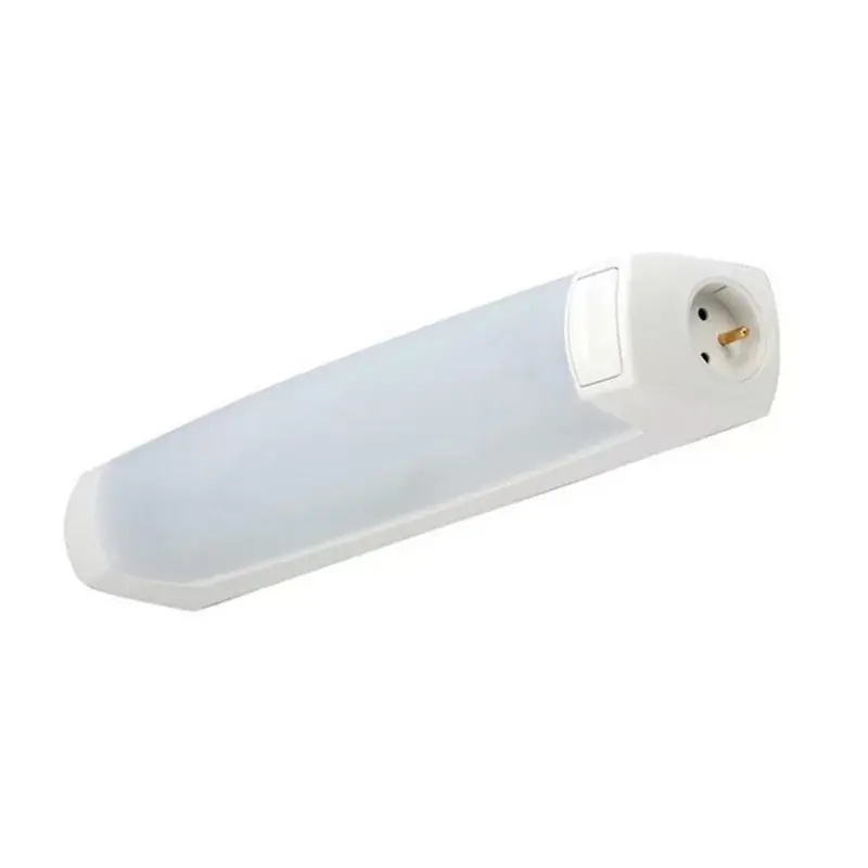 Meilleure Vente L‘Ebenoïd 055305 Applique diffuseur avec inter prise 2P circuit LED 9W/3000K