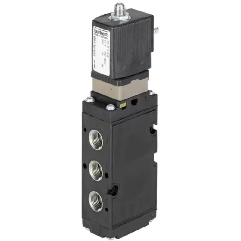 Haute Qualité Bürkert 00132468 Electrovanne pneumatique 5/2 voies 32mm G1/4 2-8bar 2W 230V