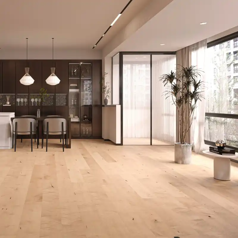 Plancher d‘ingénierie érable - Grade classique - Praline Achetez Aujourd'hui