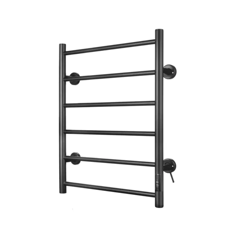 Achat Immédiat Porte-serviettes chauffant Sheraton – rond noir
